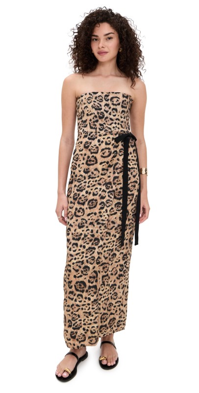 Agua by Agua Bendita Cinefila Jaguar Dress Multicolor