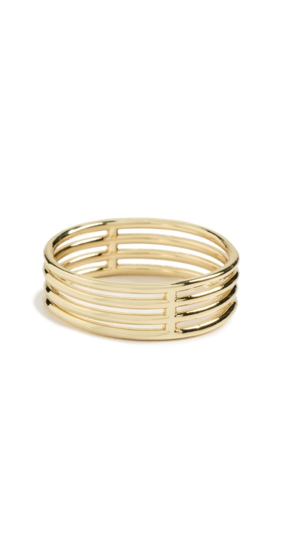 BaubleBar Annie Layered Ring Gold