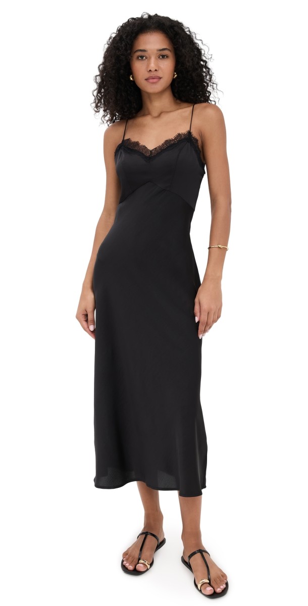 Z Supply After Hours Midi Dress Black