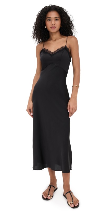 Z Supply After Hours Midi Dress Black
