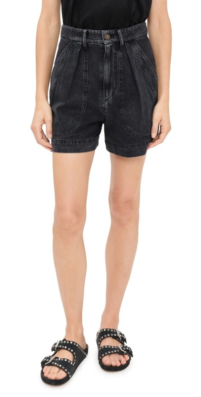 Isabel Marant Étoile Noemia Shorts Vintage Black