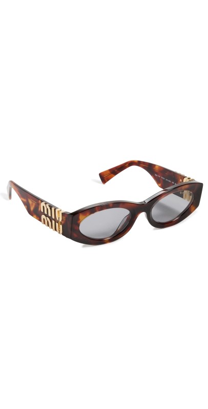 Miu Miu 0MU 11WS Sunglasses Mahogany Havana