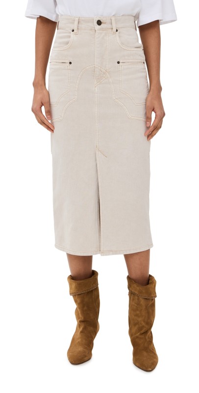 Isabel Marant Britt Skirt Ecru