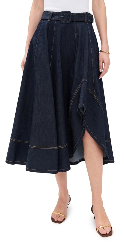Cinq à Sept Zelda Skirt Indigo