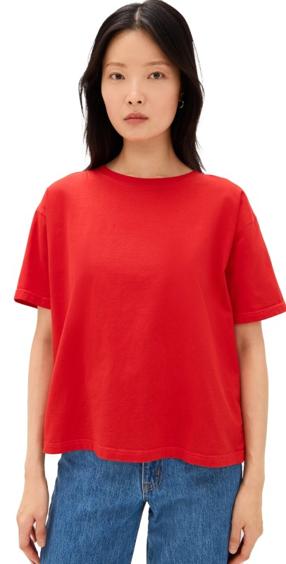 American Vintage Fiz Valley Tee Fraise Vintage