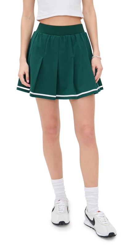 Varley Clarendon 2.0 High Rise Skort 16 Forest/White