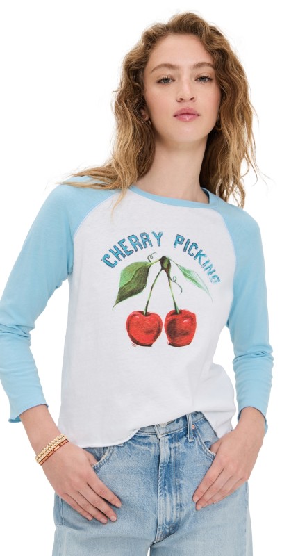 MOTHER The Sporty Concert Tee Picking Cherries