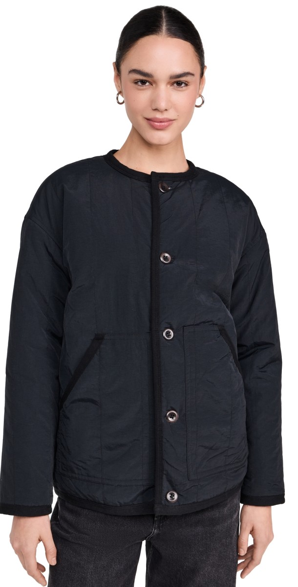 Alex Mill Reversible Polar Bear Jacket Black