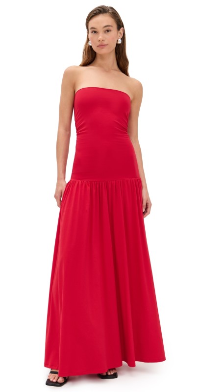 By Malene Birger Marciella Dress Pompeian Red