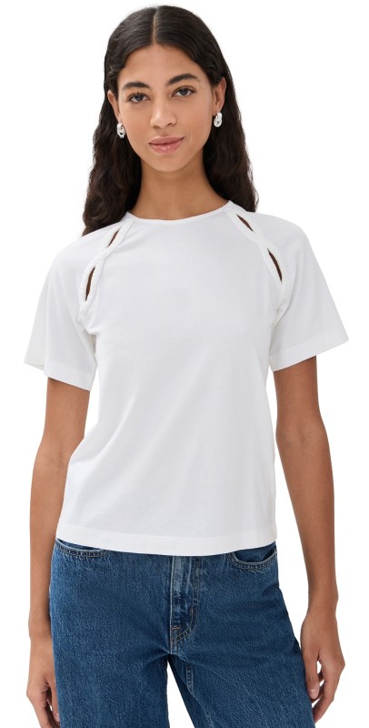 Merlette Solace Jersey Top White