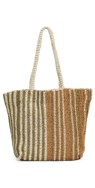 Maria La Rosa Kaya Tote Bag Rust