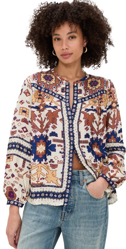 ba & sh Verone Blouse Ecru