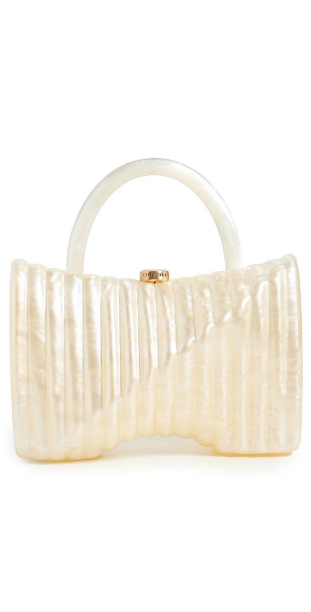 Cult Gaia Cassidie Top Handle Ivory
