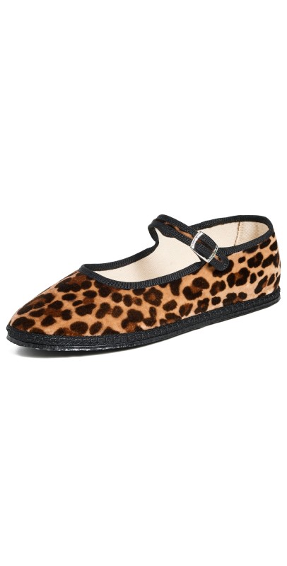 ViBi VENEZiA Mary Jane Velvet Furlana Flats Tiepolo