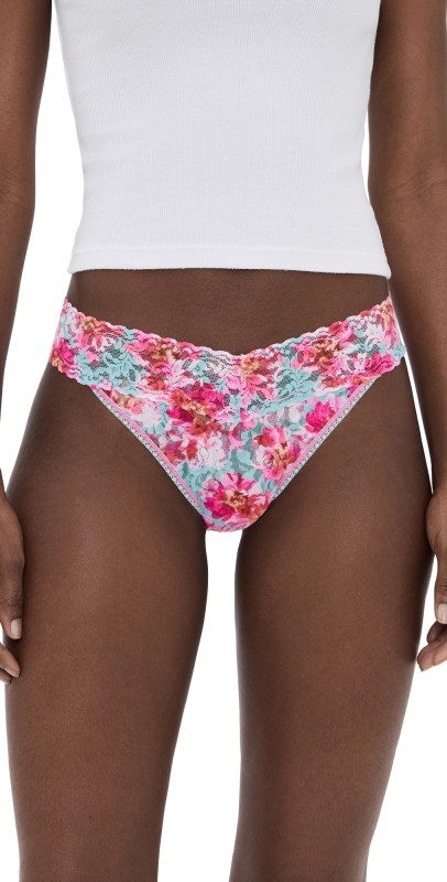 Hanky Panky Original Rise Thong First Bloom