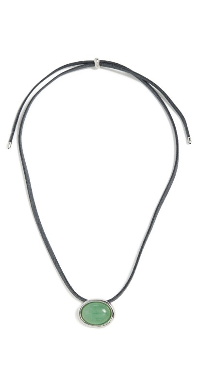 Luv Aj Sunset Stone Cord Necklace Silver