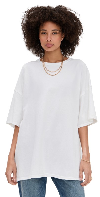 Free People Devon Tee Ivory