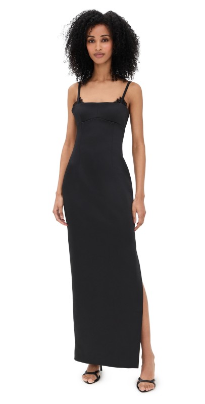 SIR. Poppy Column Dress Black
