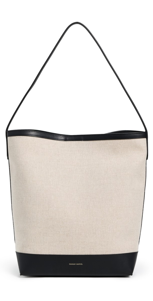 Mansur Gavriel Everyday Cabas Bag Natural / Black