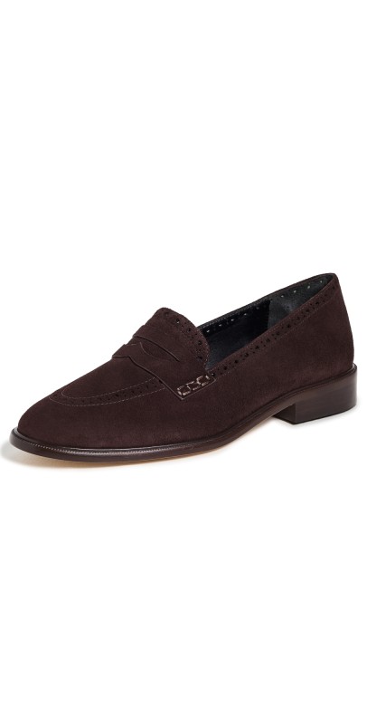 L'AGENCE Avriel Loafers Dark Brown