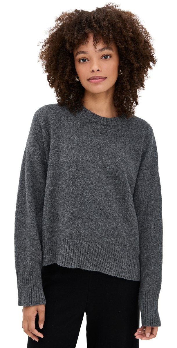 Z Supply Cirrus Sweater Charcoal Heather