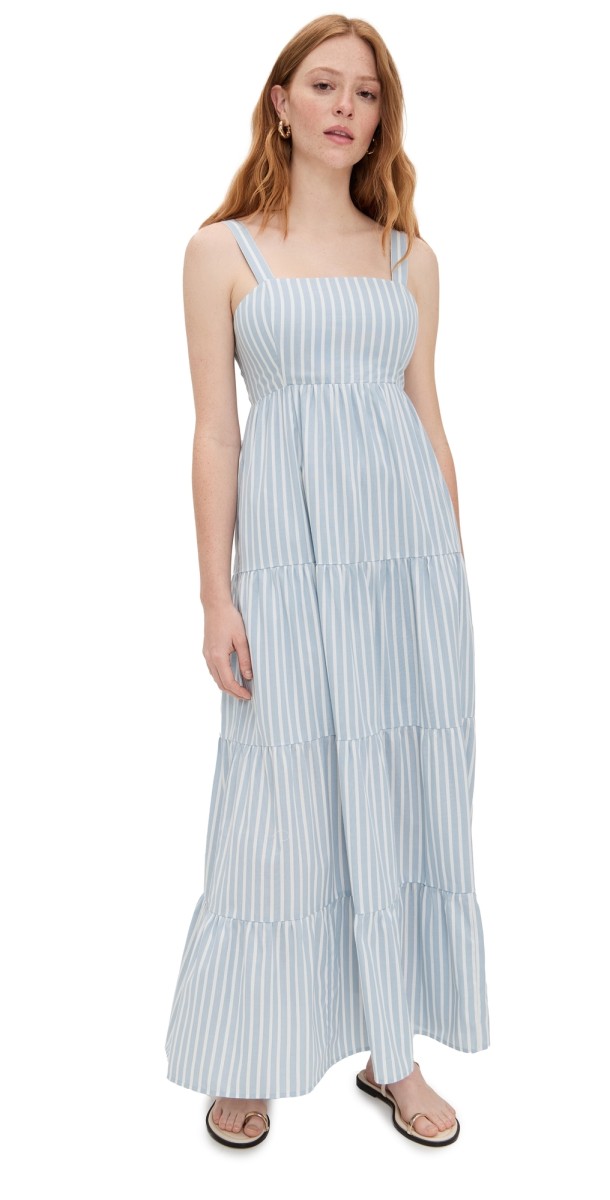 PAIGE Ginseng Dress Blue/White