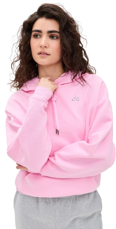 Alo Yoga Accolade Hoodie Sweet Pink