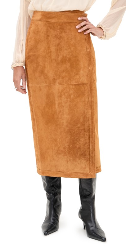 Hunter Bell Winona Skirt Nutmeg