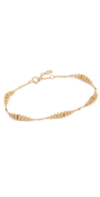 By Pariah Helix Tennis Sapphire Bracelet Gold