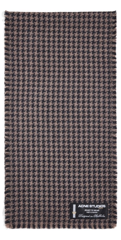 Acne Studios Vitus Scarf Grey/Light Grey