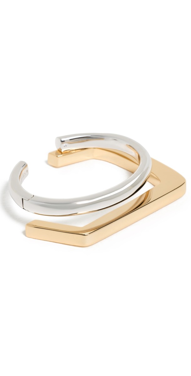 DEMARSON Tina Cuff Bracelet Two-To