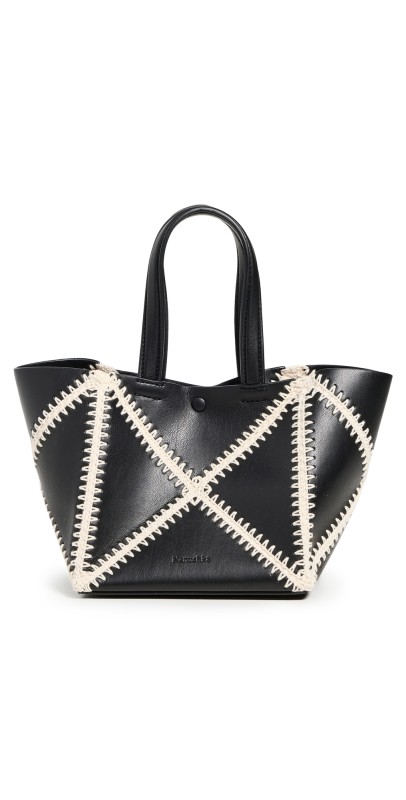 Nanushka The Origami Mini Bag Black/Cream