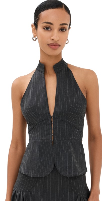 Gimaguas Ring Top Grey Stripe