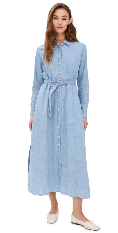 XIRENA Bowen Dress Dusty Blue