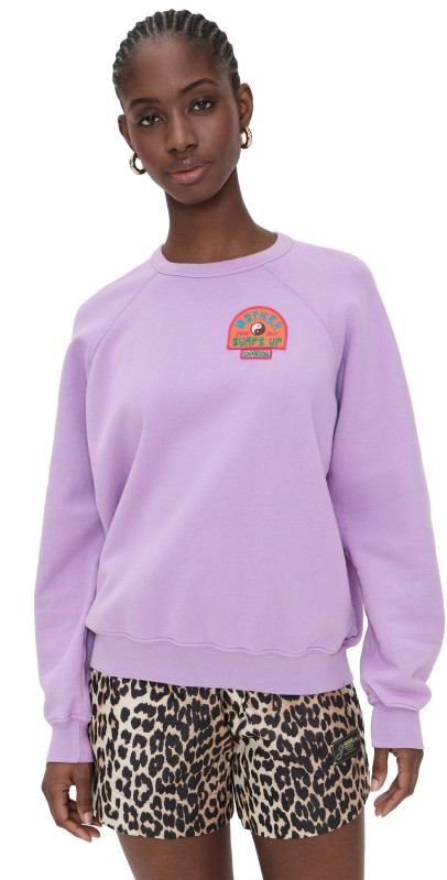 MOTHER The Biggie Concert Sweatshirt Mother Surf's