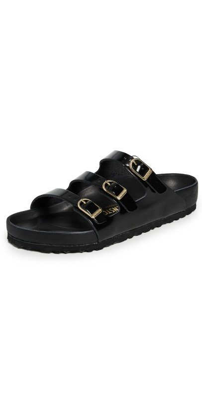 Birkenstock Florida High Shine Exquisite Black
