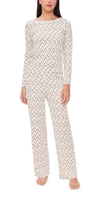 Cozyland by Morgan Lane Ellie PJ Set Anemone