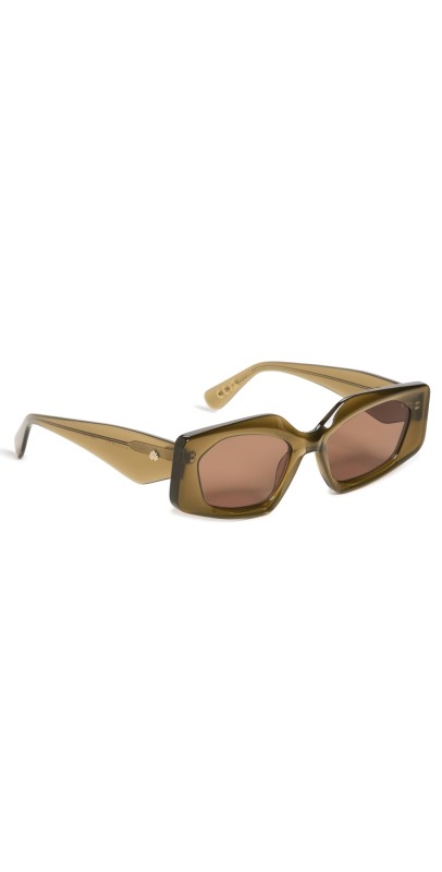 Lele Sadoughi Melrose Sunglasses Olive 300