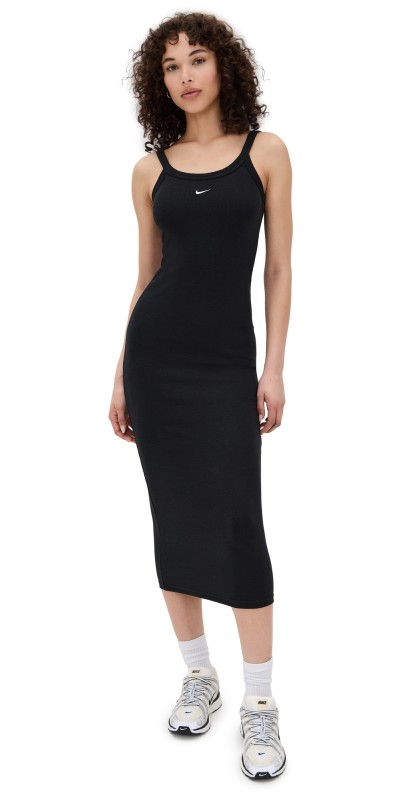 Nike Chill Knit Rib Tank Dress Black /(Sail)