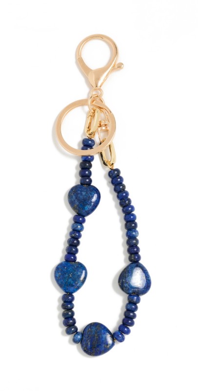 SHASHI Bag Charm Lapis