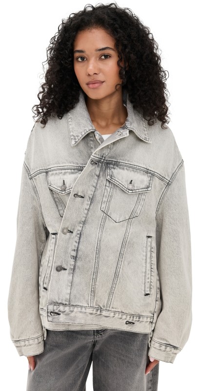 HAIKURE New Janet Pearl Grey Jacket Pearl Grey