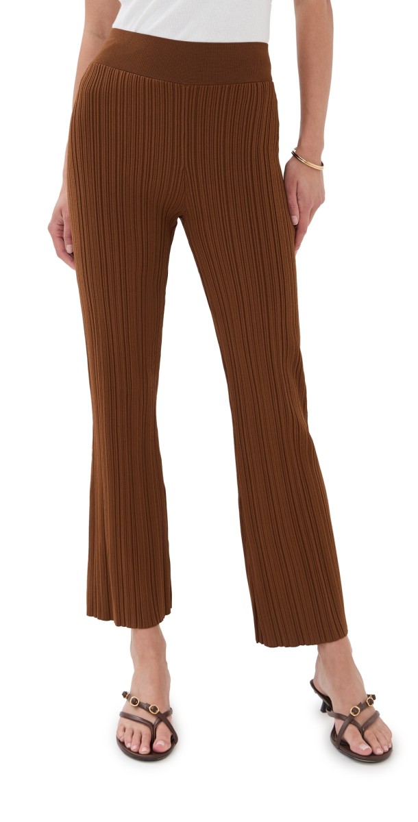 Veronica Beard Massaro Pants Dark Whisky