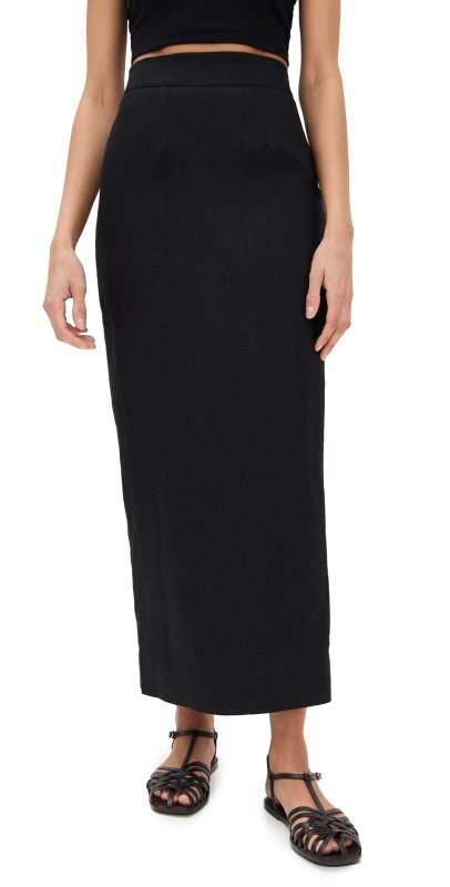 POSSE Emma Pencil Skirt Black