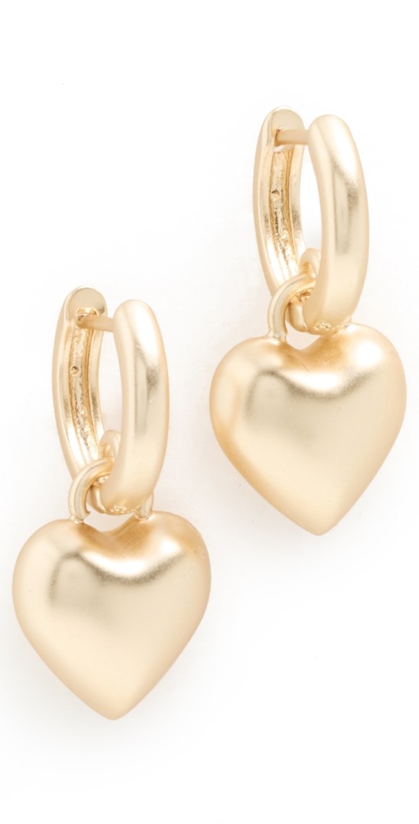 Roxanne Assoulin The Itsy Bitsy Heart Earrings Gold