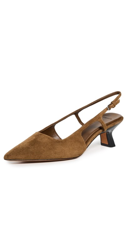Vince Bianca Slingback Pumps Elmwood