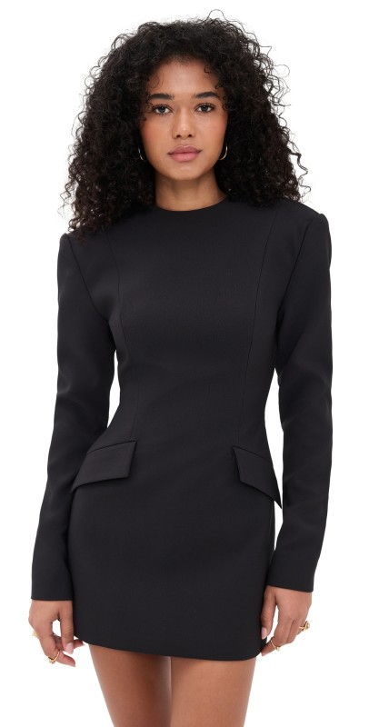 Ronny Kobo Alana Dress Black