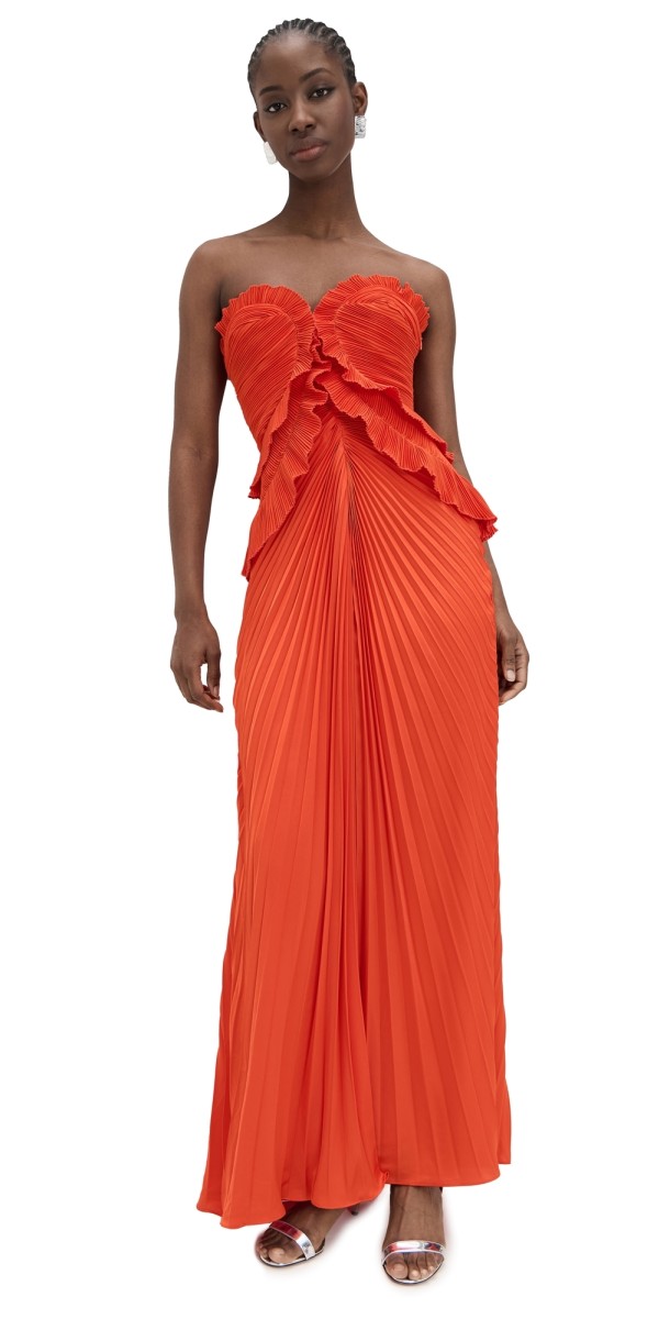 AMUR Isabell Sweetheart Neck Gown Koi