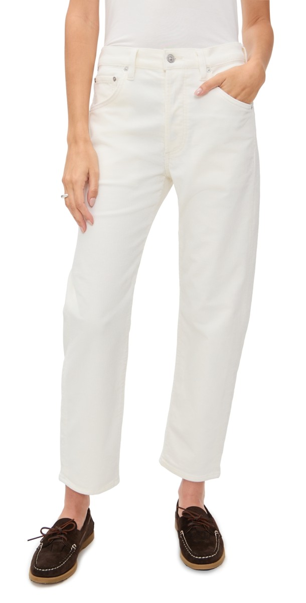 Citizens of Humanity Winslow Corduroy Boyfriend Jeans Pashmina