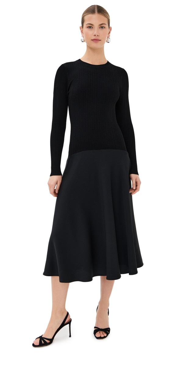 Veronica Beard Vaughn Dress Black