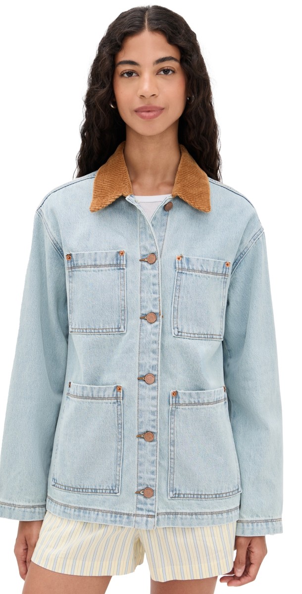 BLANKNYC Crack of Dawn Jacket Light Indigo